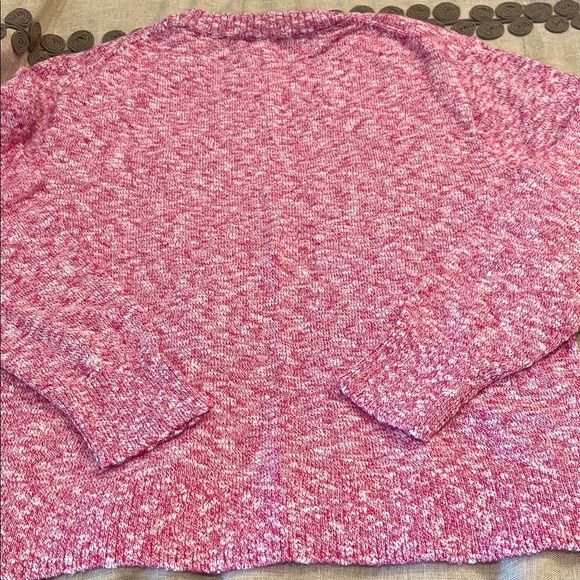 J. Crew Crisp Berry Crewneck Beach Sweater/NWT/M - Picture 8 of 10